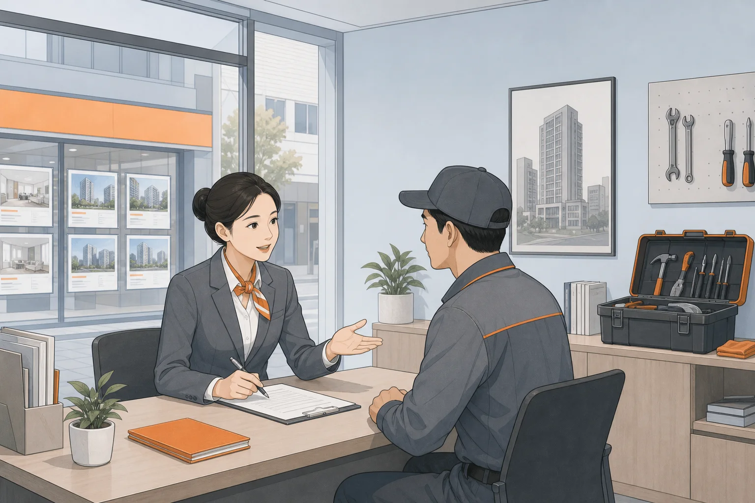 门店报修与维修案例
